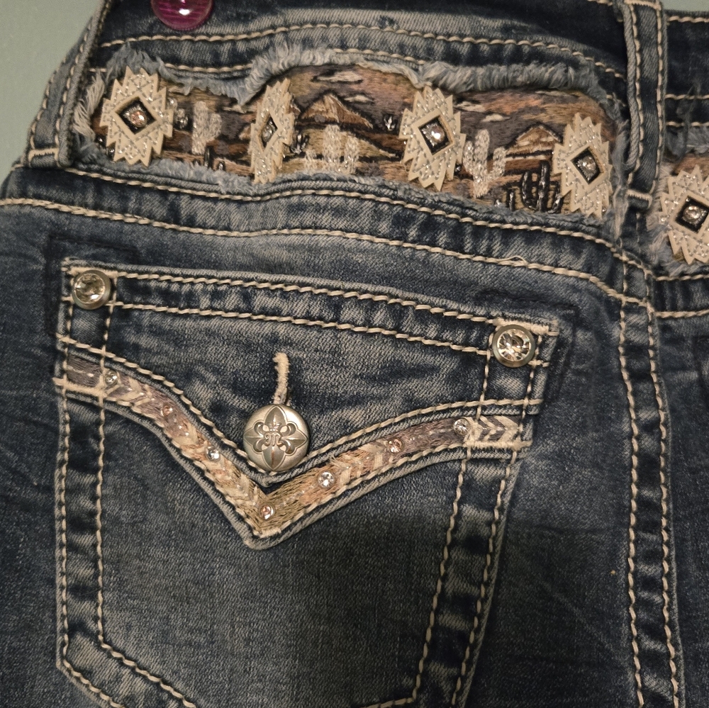 Embellished Blue Jeans MISS ME